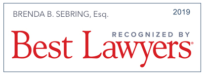 Brenda S. Sebring, Esq. 2019 Recognized by Best Lawyers