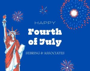 Happy Fourth of July from Sebring & Associates